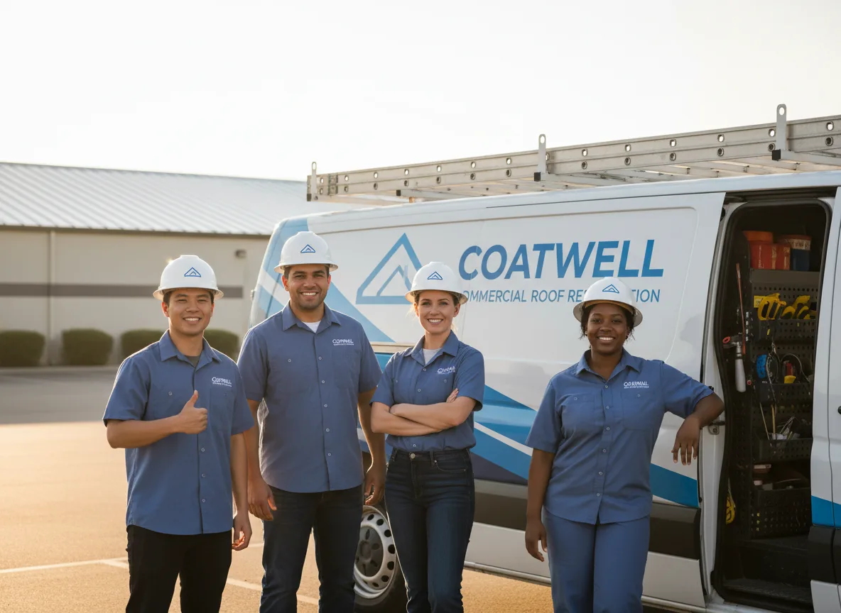 Commercial roof coating company in Holloway, OH